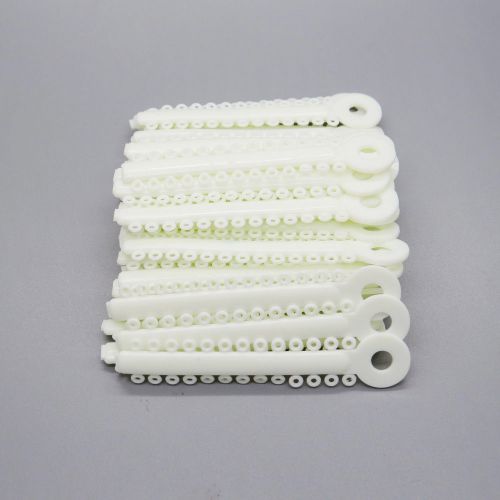 Dental Orthodontics Elastic Elastomeric White Color Ligature Ties 1040 pcs