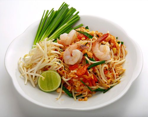 Thai Foods DIY Recipe NOODLE WITH PRAWNS Step Cooking Kitchen Gadgets Tools Menu