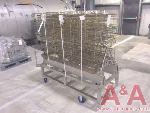 Stainless Steel Sterilizer Transfer Cart 22752