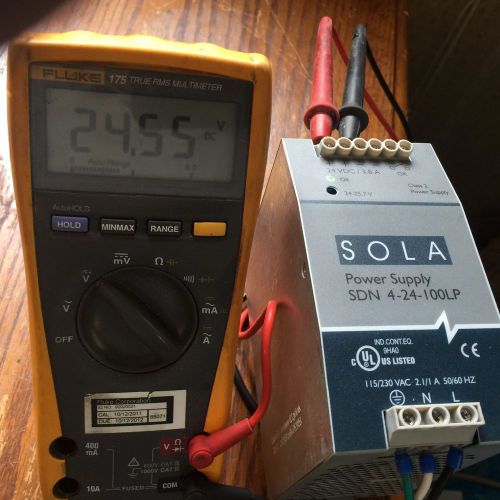 Sola SDN 4-24-100LP 24VDC Power Supply