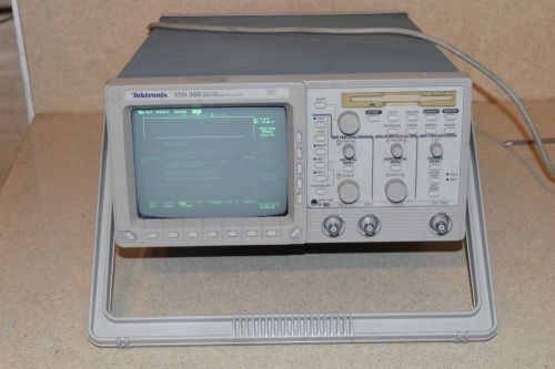 TEKTRONIX TDS 360 TWO CHANNEL DIGITAL REAL TIME OSCILLOSCOPE 200 MHZ