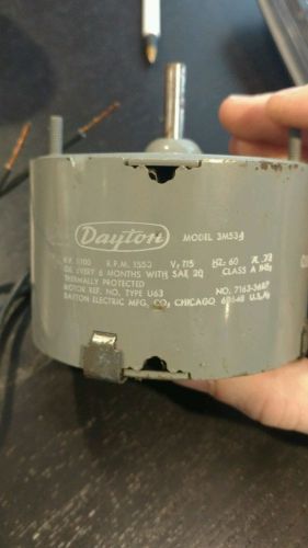 Dayton Fan Motor, Model 3M534