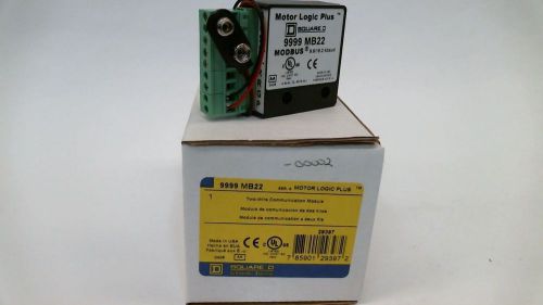 Square d 9999mb22 motor logic plus  2 wire communication mod for sale