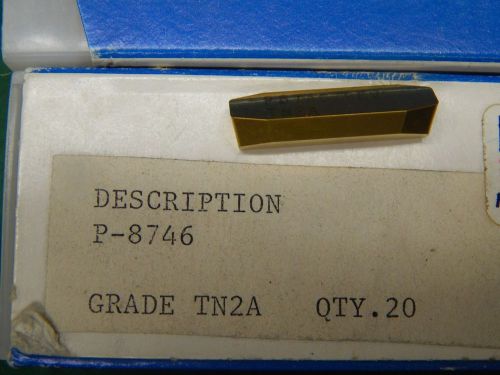 TGI P-8746 TN2A Carbide Insert