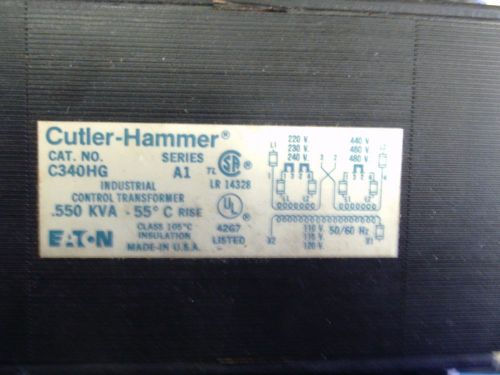 Cutler &amp; hammer series a1 c340hg for sale