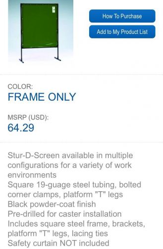 WILSON Welding Curtain Frame 6&#039;x6&#039; Model R1066-80