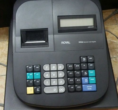 Royal 500DX cash register