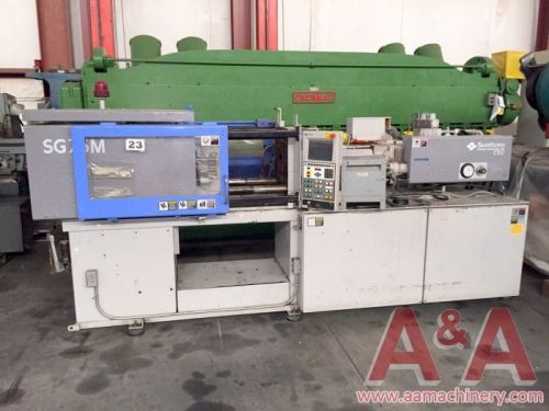 Sumitomo 75-ton injection mold machine 16600 for sale