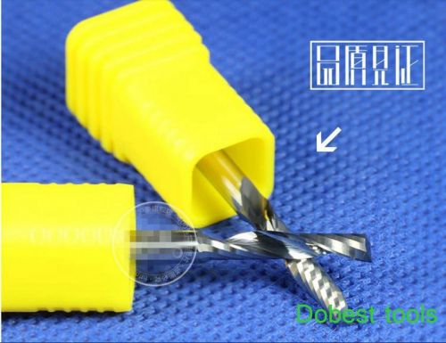 5pcs single flute woodworking engraving tools acrylic PVC Aluminum CNC 3.17*15mm