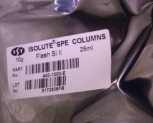 Ist isolute cartridge flash si ii, 10g / 25ml column for chromatography 13 for sale