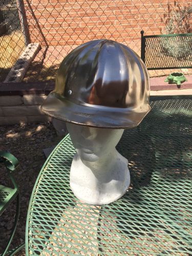 Vintage super lite fibre metal hard hat ( as is for collecting only - not to use for sale