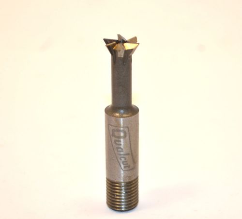 Nos qualcut uk 1/2&#034; x 45 deg dovetail cutter 12mm screwed shank end mill wrna2.7 for sale