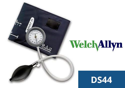 Welch allyn ds44-11c welch allyn durashock ds44 integrated aneroid sphygmomanome for sale