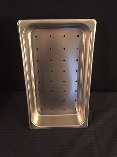 New bfe inc. stainless steel instrument tray g1006 16.5&#034;x9.5&#034;x2.5&#034; for sale