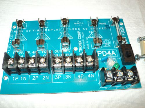Altronix PD4 Power Distribution Module (4) fuse protected outputs