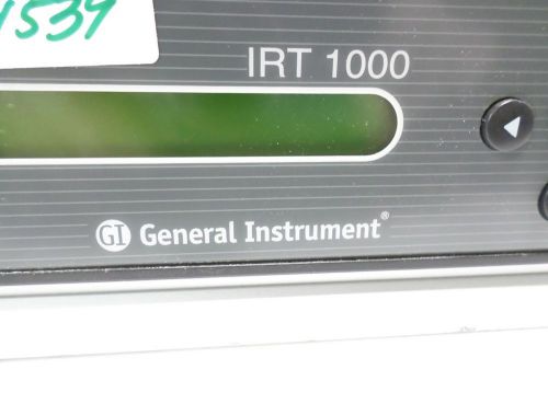 GENERAL INSTRUMENT INTEGRATED RECEIVER TRANSCODER IRT-1000
