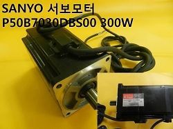 Used / SANYO DENKI, Servo Motor, P50B7030DBS00, 300W