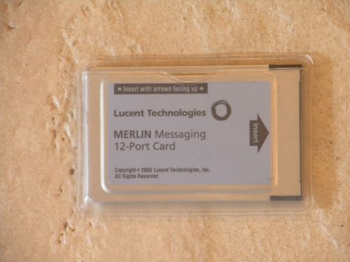 Avaya lucent att merlin messaging 12 port license voice messaging card 108491394 for sale
