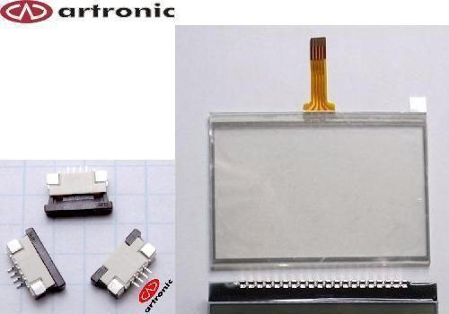 ART-US TOUCH-PANEL for LCD 128x64 -M&amp;MN [RTP029004A-GR] + ZIFF-1.00mm-004-SMD-kd