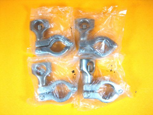 Stainless Steel -  1&#034; Tri-Clamps (Lot of 4)