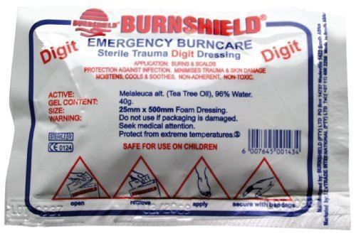 Burnshield strip limb burn dressing 5 x 100cm (sterile and individually wrapped) for sale