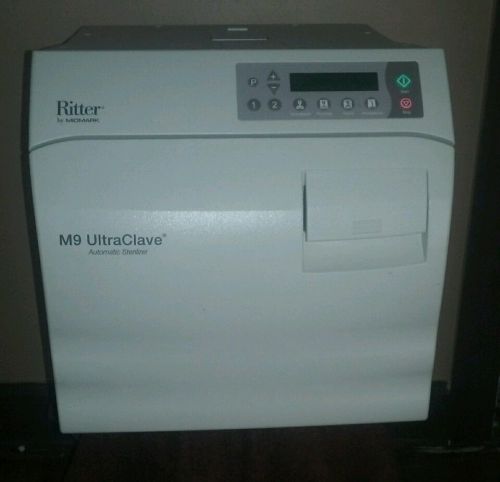 Ritter/Midmark M9 Ultraclave, Steam Sterilizer/Autoclave M9-022 *ONLY 42 CYCLES!