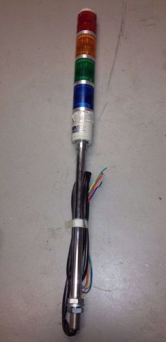 Patlite SLE-EN, Signal Tower, 24V 2W, Red Yellow Green Blue