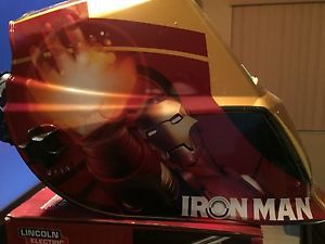 New marvel iron man welding helmet viking 700g lincoln electric for sale