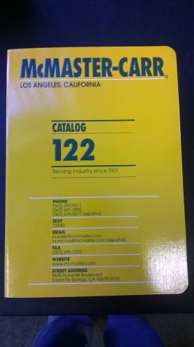 Brand New, McMaster Carr 122 Catalog - Los Angeles Edition