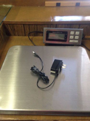 Large heavy duty postal shipping platform digital scale 400 lbs for sale