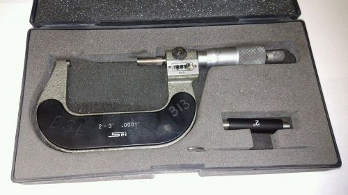 SPI Digital Micrometer 2-3&#034; .0001 10-833-2 made in japan