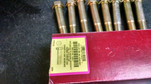 7/8-9x5 1/2 grade 8 coarse thread  cap screws (8) pcs for sale