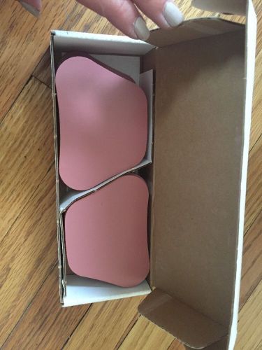 Dental Lab Shellac Base Plates Upper Single Thickness Pink Bite Registration 100