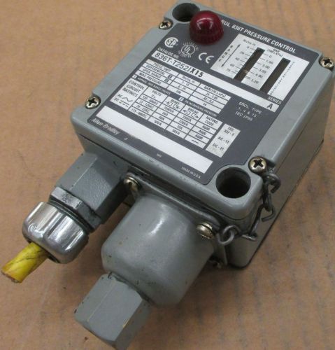 Allen-Bradley Pressure Control 836T-T252JX15 Series A