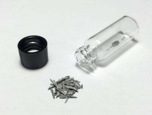 Ruthenium metal 99.95% pure element 44 ru chemistry sample for sale
