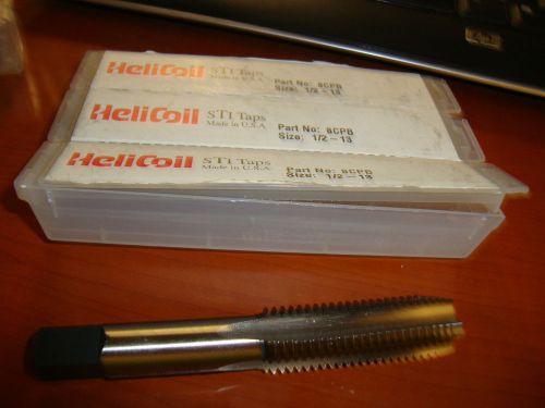 NIB Lot of 3 Helicoil Hand Taps 8CPB 1/2-13 DEAL LOOK!!!!