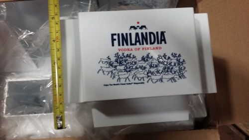 12 Finlandia  bar Napkins Holders Brand New Plastic