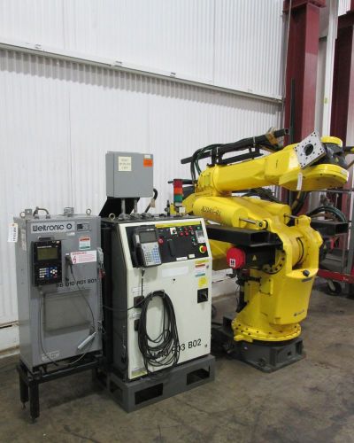 Fanuc 6-axis heavy duty robot &amp; control system - used - am15643 for sale