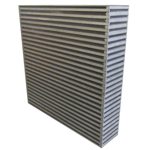 NEW ALUMINUM HEAT EXCHANGER CORE 24 X 24 X 4 INCH PLATE AND FIN STYLE