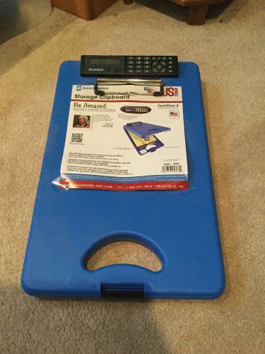 Saunders storage clipboard blue for sale