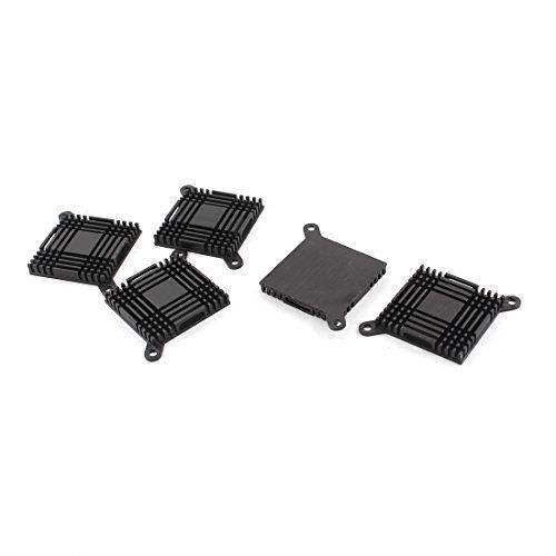 uxcell? 5Pcs 37x37x6mm High Quality Aluminum Heat Sink for CPU IC Transistor