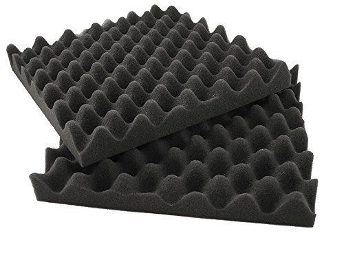 Convoluted Egg Shape Foam Charcoal Grey All Sizes For Foam Packing Sheet Pad