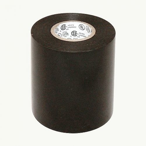 Jvcc el7566-aw premium grade electrical tape, 66&#039; length x 4&#034; width, black for sale