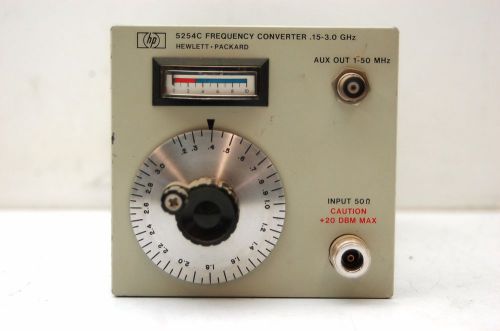 HP 5254C Frequency Converter 0.15-3.0 GHz