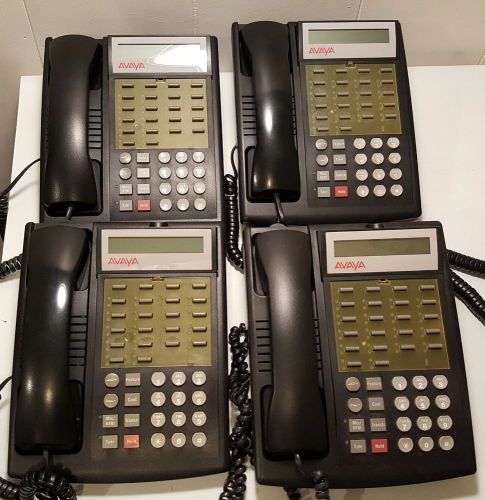 LOT OF 4  Avaya Lucent Partner 18D Business Phone 7311H14G-003