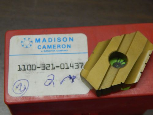 Madison 1.437&#034; Duo-Dex HSS CVD Drill Tip Insert