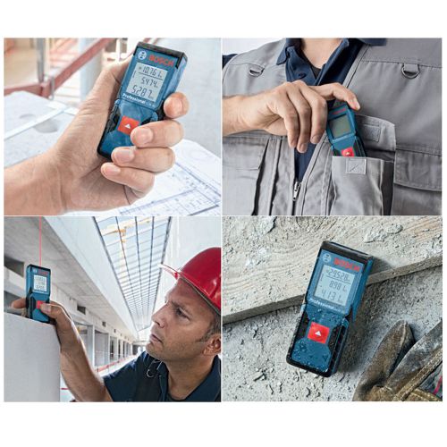 Bosch 100 ft. laser distance measurer tape measure meter range digital finder for sale