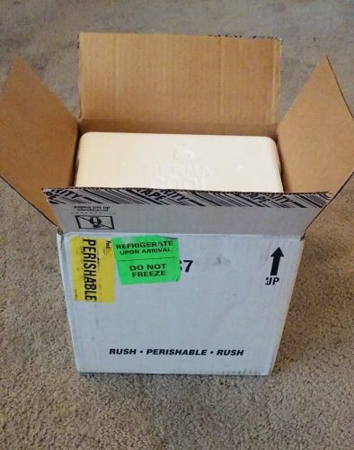 Styrofoam Insulated Shipping Container Cooler Box Medical 8x6x7