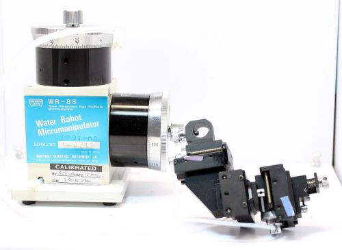 Narishige Model WR-88 Water Robot Micromanipulator for Microscope - used