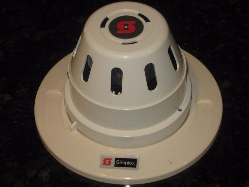 Simplex 2098-9636 Fire Alarm Photoelectric Smoke Detector w/ Base Photo Electric